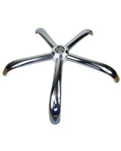 repuesto base araña cromada para silla de oficina