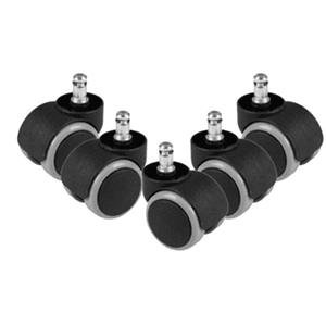 Rodachinas goma para silla de oficina